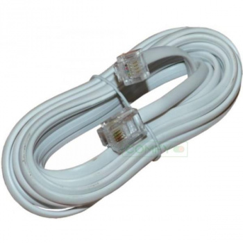 IT Акс. тел. кабель Emtec 6-0145 удлинитель телефонный 10м.