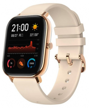 Смарт часы Xiaomi Amazfit GTS Smart Watch Золотой