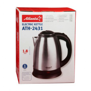 Чайник электрический ATLANTA ATH-2431 нерж