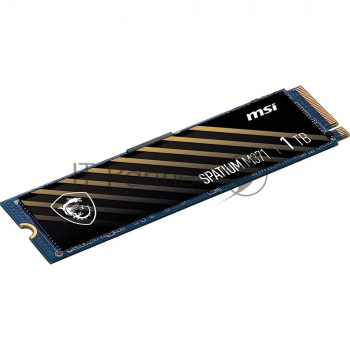 Накопитель SSD MSI Spatium M371, 1ТБ, M.2 2280, PCIe 3.0 x4, NVMe, M.2