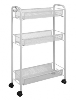 Этажерка ЗМИ Этажерка Ладья 1К серая.на колес.Э321С 74089