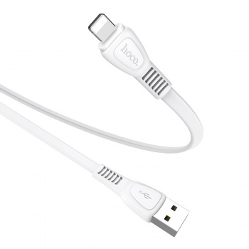 Кабель Hoco X40 Noah lightning 1м белый