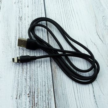 Кабель Hoco X52 Sereno magnetic charging lightning 1м чёрный