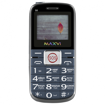 Мобильный телефон Maxvi B8 Синий