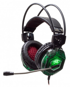 Гарнитура проводная Oklick HS-L500G TOXIC Чёрный