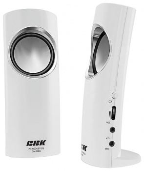 Акустика 2.0 BBK CA-206S 5Вт Белый