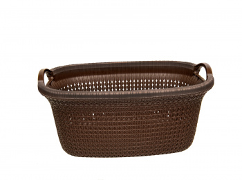 Бельевая корзина Эльфпласт Paola 30л. овальная 427