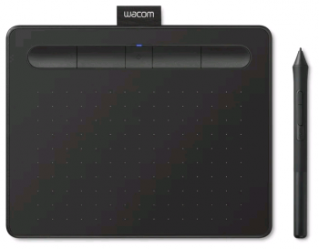 Графический планшет Wacom Intuos S Bluetooth Black (CTL-4100WLK-N)