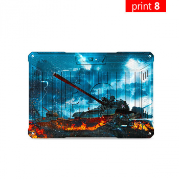 Планшетный компьютер BQ  BQ-1083G Armor PRO PLUS, print 08 Чёрный