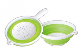 посуда Bayerhoff BH - 5245 (24) Дуршлаг складной с ручкой