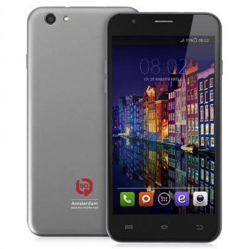 Смартфон BQ BQS-5505 Amsterdam Серебристый