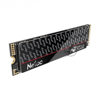 Накопитель SSD Netac NV5000-T, 500GB, M.2 2280, PCIe 4.0 x4, NVMe, R/W 4800/2700, с радиатором