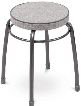 Табурет NIKA Табурет "Фабрик 4" ТФ04 /С серый