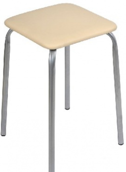 Табурет NIKA Табурет "Эконом 3" ТЭ3 /СК слоновая кость