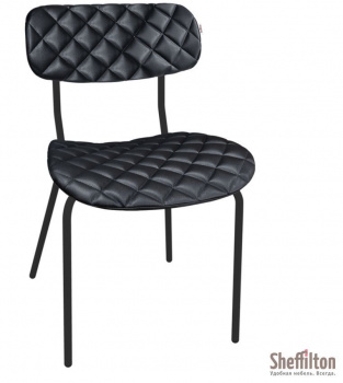 Стул SHEFFILTON SHT-S85М-C12 черный/черный муар