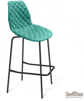 Стул SHEFFILTON SHT-ST29-C12/S29 голубая лагуна/черный муар