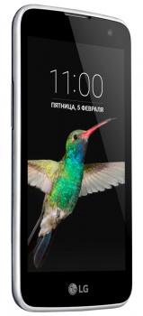 Смартфон LG K4 K 130 Черный/синий