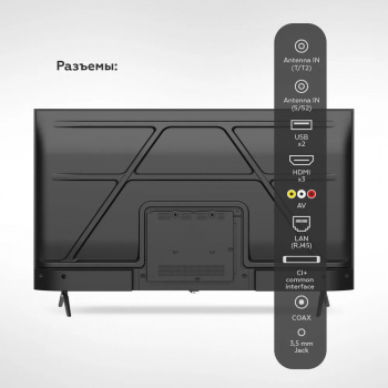 Телевизор BQ 40FS38B Black (РФ)