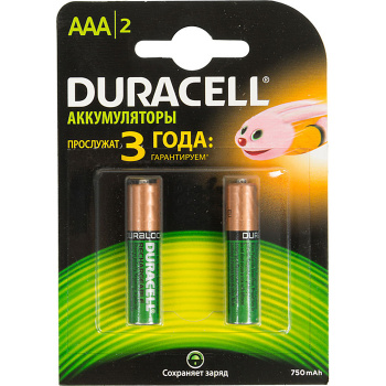 Аккумулятор Duracell HR03 750mAh