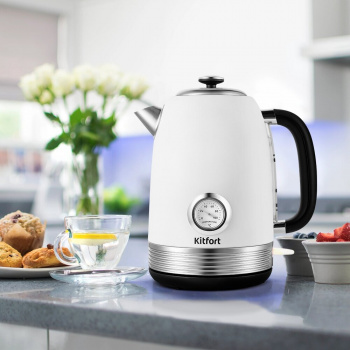 Чайник электрический Kitfort КТ-6603 белый