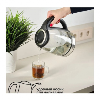 Чайник электрический Scarlett SC-EK27G88 стекло