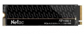 Накопитель SSD Netac NV7000-T, 4Tb, M.2 2280, PCIe 4.0 x4, NVMe, R/W 7300/6700, с радиатором