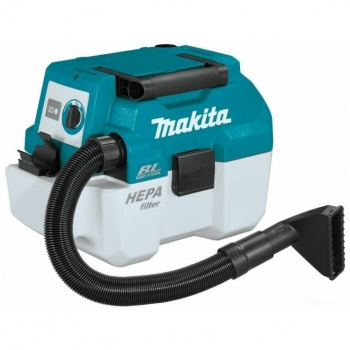 Пылесос строительный Makita DVC750LZ синий