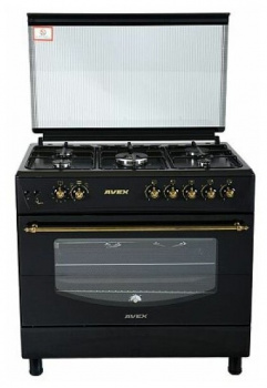 Отдельностоящая плита 90см AVEX FG 903 B