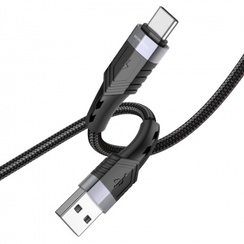 Кабель Borofone BU35 Influence Type-C 1м чёрный