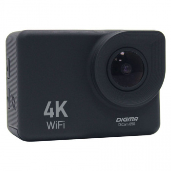 Экшн-камера Digma DiCam 850 черный