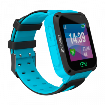 Смарт часы Jet Kid Connect Черный/синий