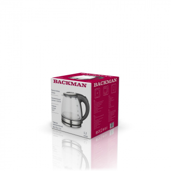 Чайник электрический BACKMAN BM-TEA 724