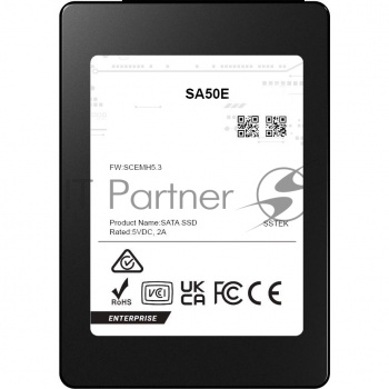 Накопитель SSD Phison SA50E, 1920GB, SATA-III, 2.5", R/W 530/500