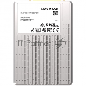 Накопитель SSD Phison XP106H011T60E022T0400, 1.6Tb, U.3, 2.5", R/W 7400/4200