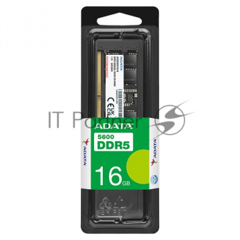 Оперативная память ADATA, DDR5, 16GB (1x16GB), 5600MHz, CL46, UDIMM, OEM