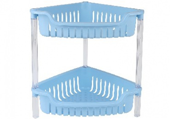 Акс.пласт.мебель ROSENBERG RPL-380005-2-Cian этажерка