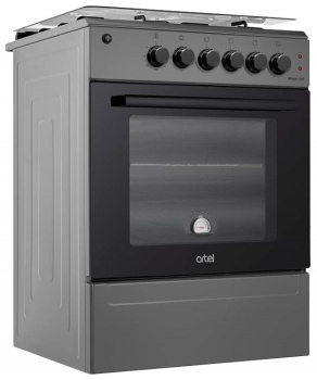 Отдельностоящая плита ARTEL MILAGRO 10-E Серебристый