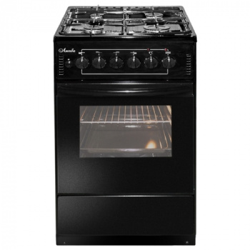 Плита Отдельностоящая Лысьва ЭГ 401 МС-2у черный (без крышки)