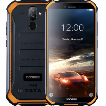 Смартфон Doogee S40 LITE Черный/оранжевый