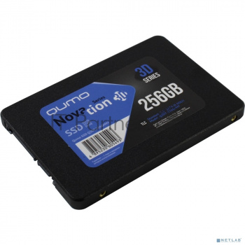 Накопитель SSD QUMO Novation 3D, 256GB, 2.5", SATA III, R/W 540/520