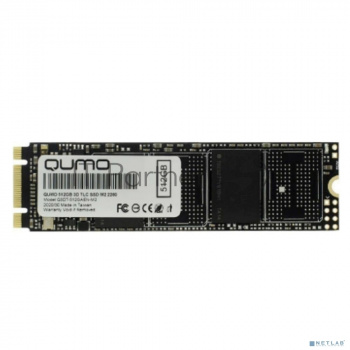 Накопитель SSD QUMO Novation, 512GB, SATA III, M.2 2280, R/W 560/540