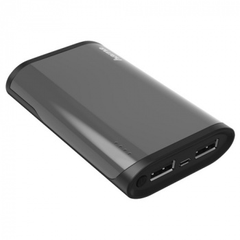 Внешний аккумулятор Hama Fuel Up 6000mAh 2.1A+1A USB Чёрный