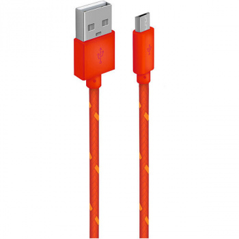 Кабель Oxion OX-DCC288OG USB-MicroUSB оранжевый
