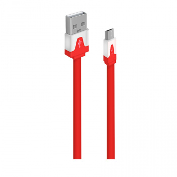 Кабель Oxion OX-DCC328RD USB-MicroUSB красный