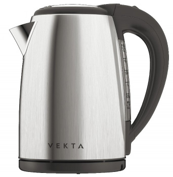 Чайник электрический Vekta KMS-1702 Серый/черный