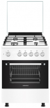 Отдельностоящая плита Nordfrost GG 6064 W