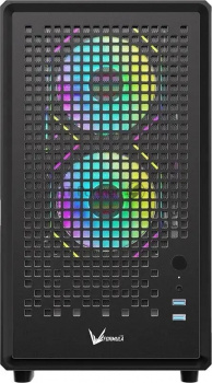 Компьютерный корпус Aerocool / Formula Air Mesh G2 черный без БП mATX 3x120mm 2xUSB3.0 audio