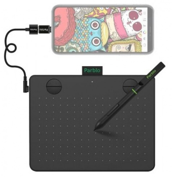 Графический планшет PARBLO A640 V2 USB Type-C черный