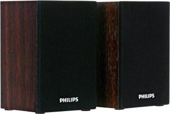 Акустика 2.0 Philips SPA20 7Вт Коричневый