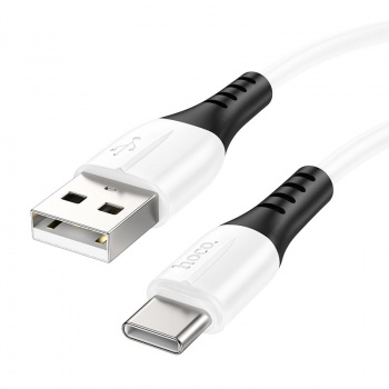 Кабель Hoco HOCO X82 iP PD silicone charging data cable.белый
